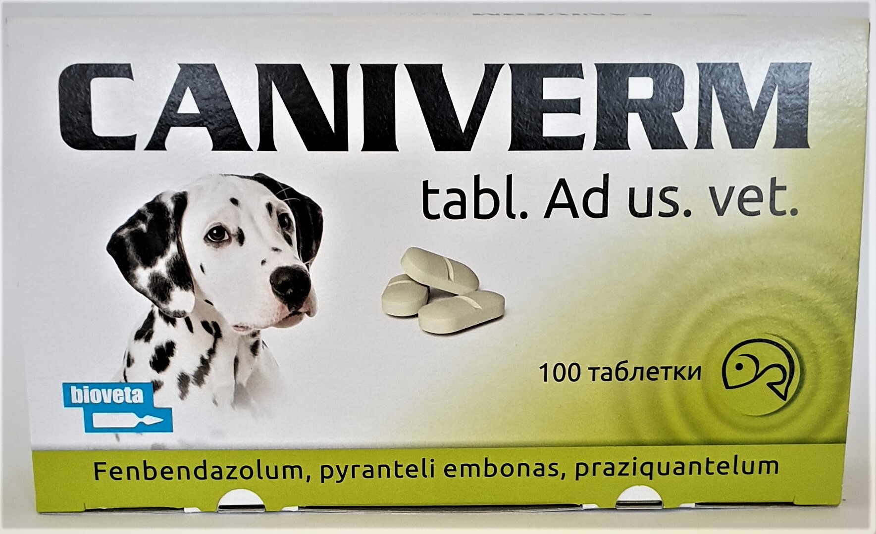 Caniverm 0,700 g / Каниверм 0,700 гр - противопаразитни таблетки за кучета и котки - 1 таблетка - Image 1
