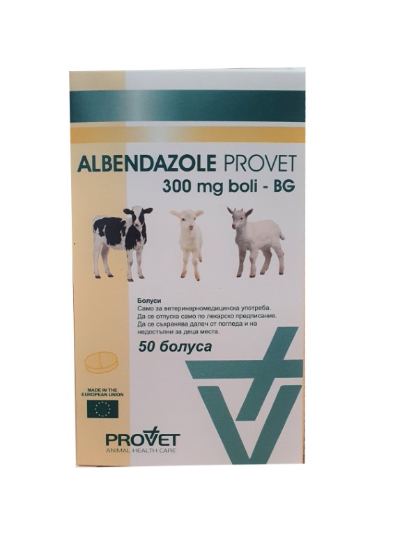 Albendazole 300 mg boli/ Албендазол 300мг болуси - Image 1