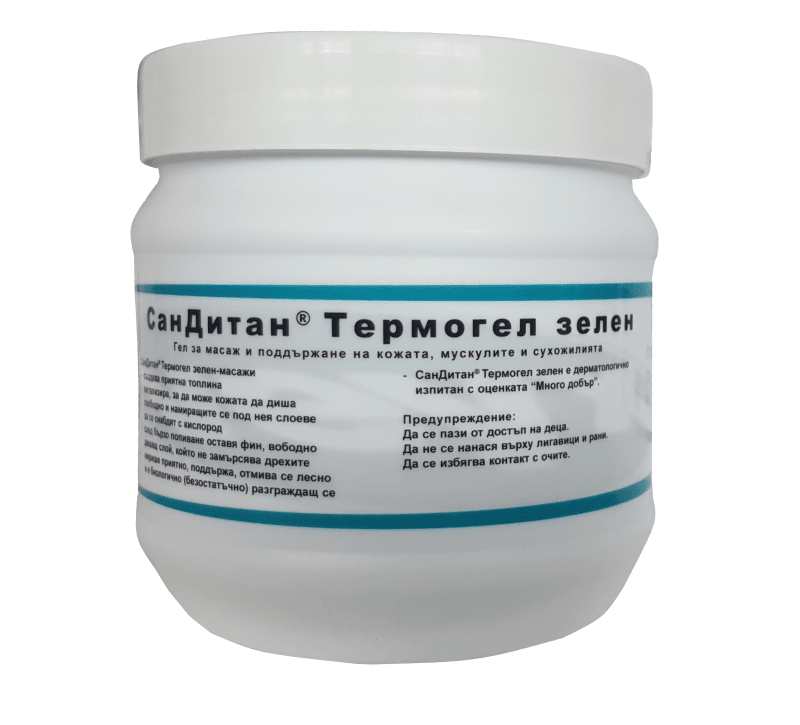 СанДитан Термогел зелен (Сун Литан) 450 гр - Image 1