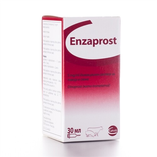 Enzaprost T 5 mg/ml 30 ml / Ензапрост Т  5 мг/мл инж. разтвор 30 мл - Image 1
