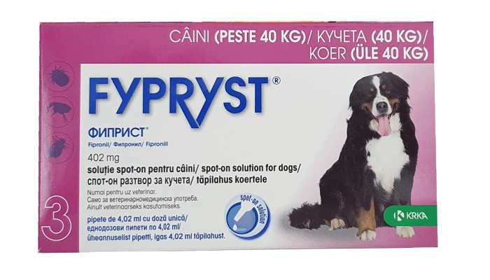 Fypryst Spot-on Dog/ Фиприст спот-он разтвор за кучета от 40 и повече кг 1 брой пипета - Image 1