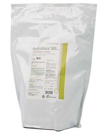 HydroDoxx 500mg/g / Хидродокс 500 мг/г прах за прилагане във водата за пиене - 1 кг - Image 1