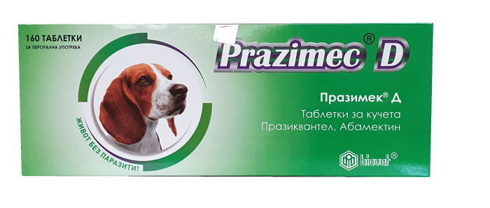Prazimec-D / Празимек-Д 40 блистера в кутия - 160 таблетки - Image 1