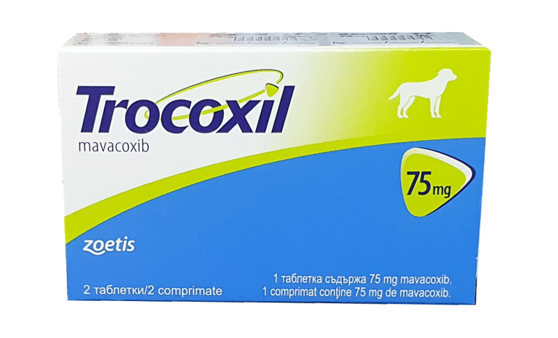 Trocoxil 75 mg / Трококсил 75 мг дъвчащи таблетки за кучета - Image 1