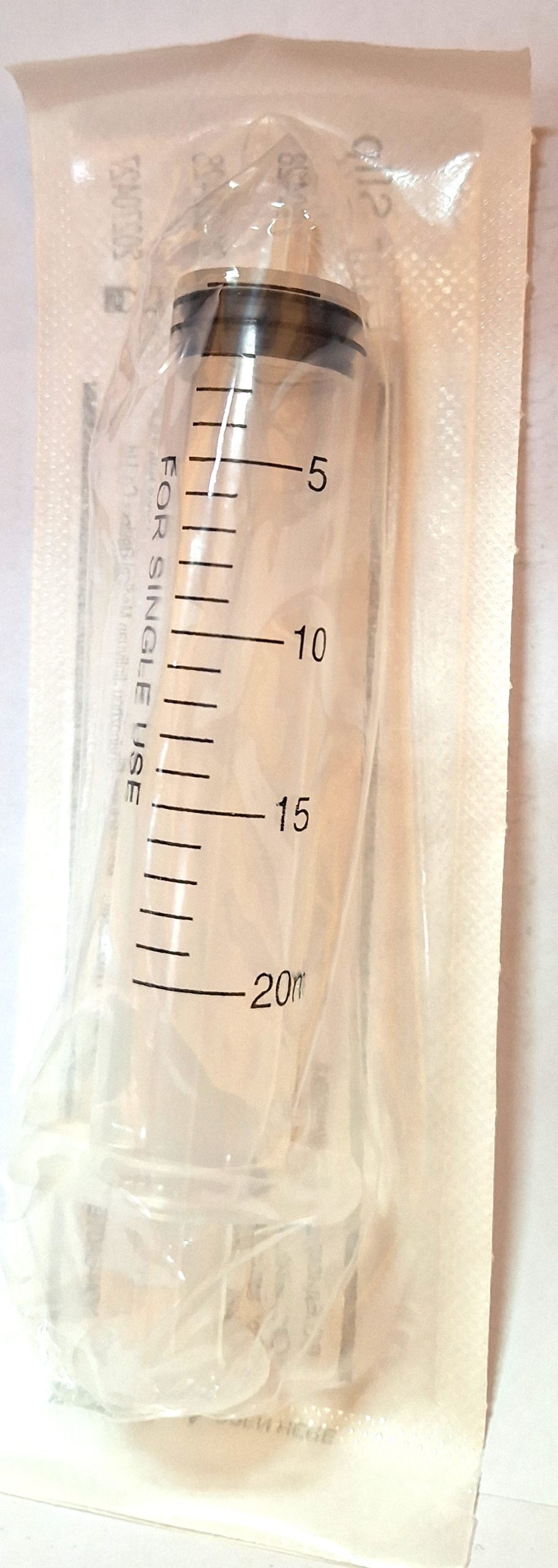 Спринцовка еднократна  20 мл - Image 1