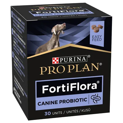 Purina Pro Plan Fortiflora Canine Probiotic на кубчета за дъвчене - 30 таблетки - Image 1
