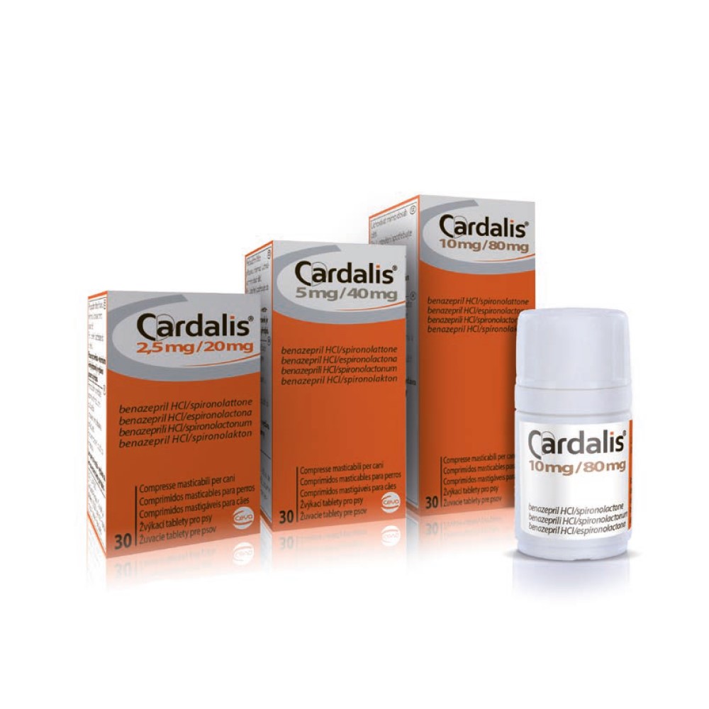 Cardalis S 2,5 mg/20 mg / Кардалис S 2,5 мг/20 мг 30 теблетки - Image 1