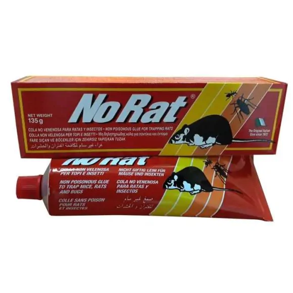 norat1 No Rat / Но рат лепило за гризачи 135 гр - Image 1