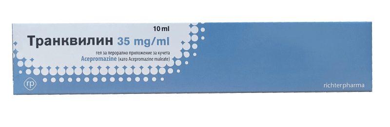 Tranquiline 35 mg/ml Oral Gel / Транквилин орален гел за кучета 35 мг/мл - Image 1