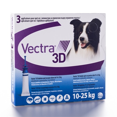 Vectra 3D 10-25 kg/ Вектра 3D спот-он за кучета от 10 до 25 кг - Image 1