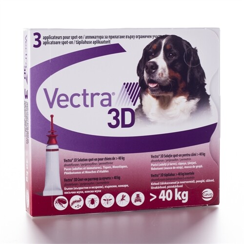 Vectra 3D +40 kg/ Вектра 3D спот-он за кучета над 40 кг - Image 1