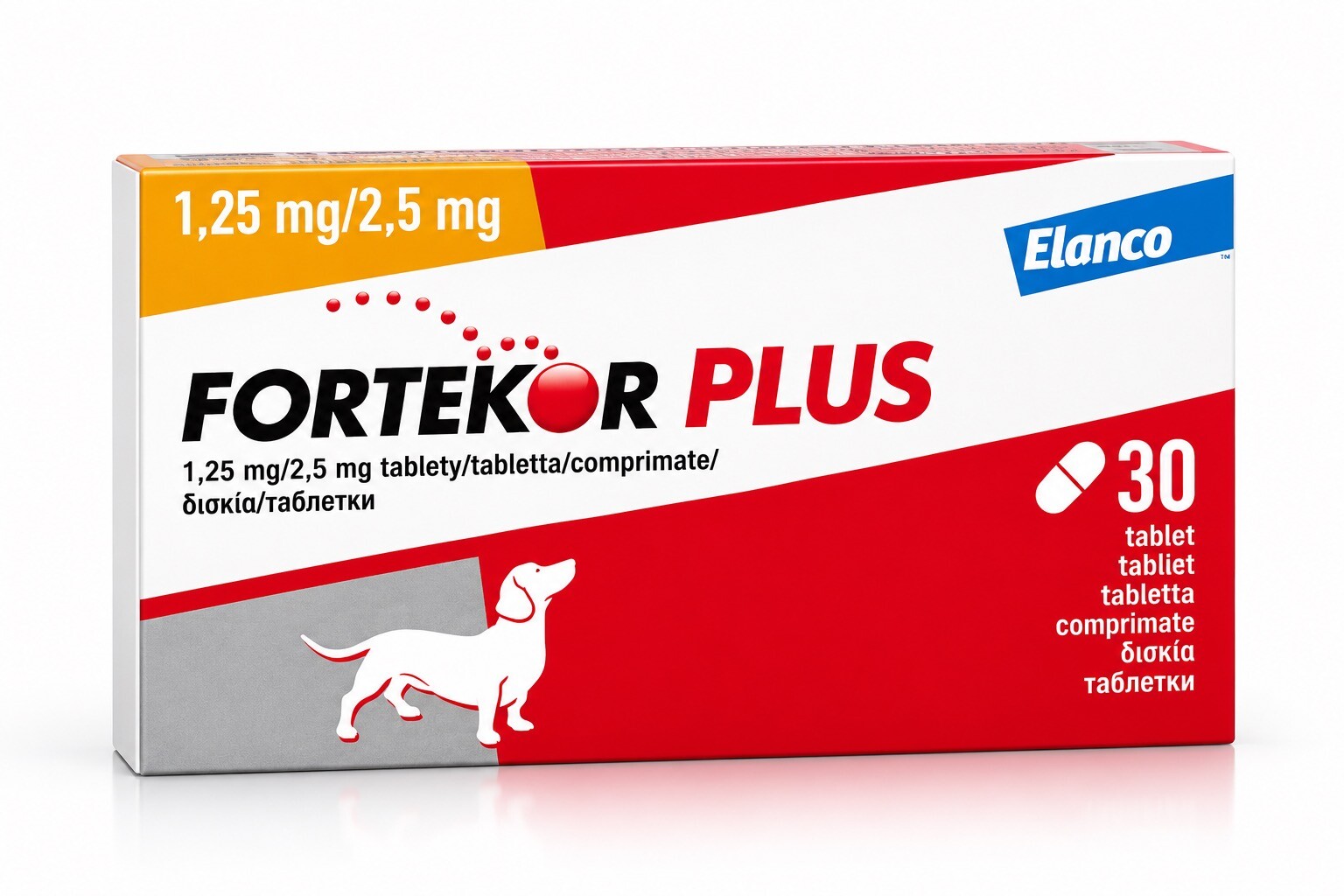 Fortekor Plus 1,25 mg/2,5 mg / Фортекор Плюс 1,25 мг/2,5 мг - Image 1