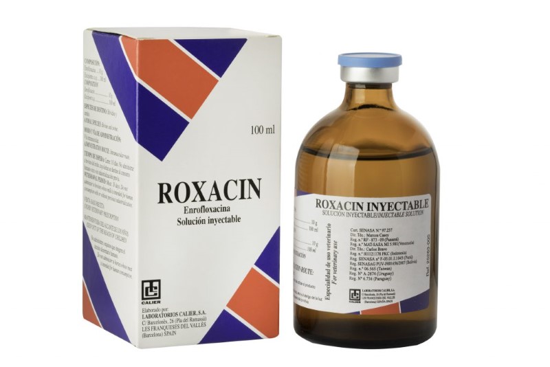 Roxacin BG inj.  / Роксацин БГ инжективен - Image 1