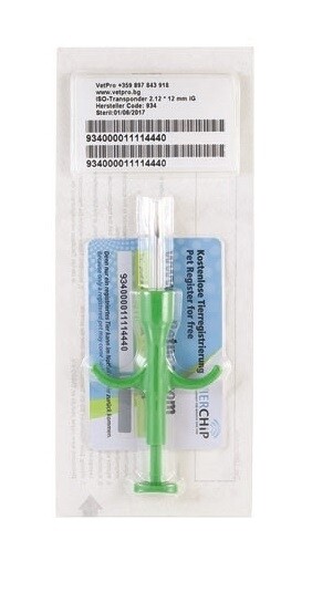 images Микрочипове за кучета и котки Tierchip Стандарт 12 x 2 мм - Image 1