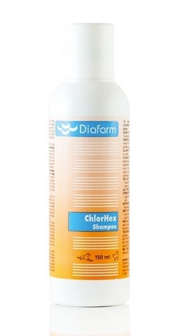 images Шампоан с хлорхексидин Diafarm 150 ml - Image 1