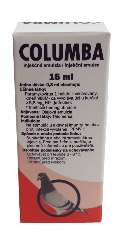 images Columba 15 ml / Ваксина Колумба 15 мл - Image 1