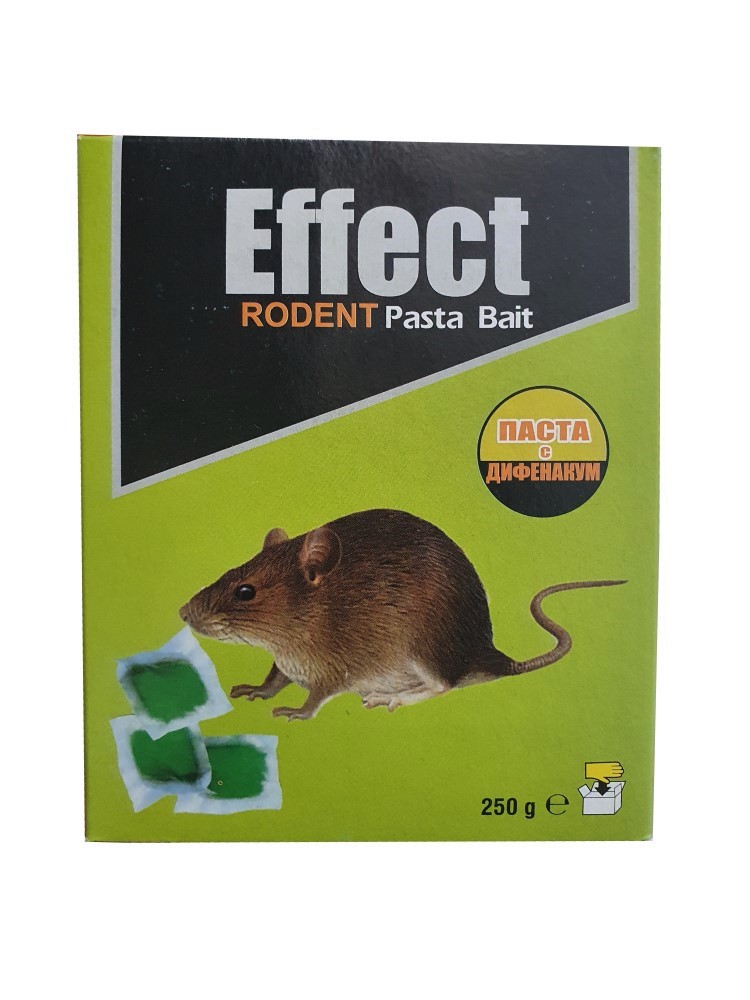 Effect Rodent 250 gr / Ефект паста 250 гр. - отрова за мишки и плъхове - Image 1