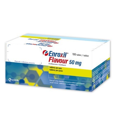 Enroxil Flavour 50 mg Tablets / Енроксил 50 мг овкусени таблети за кучета - Image 1