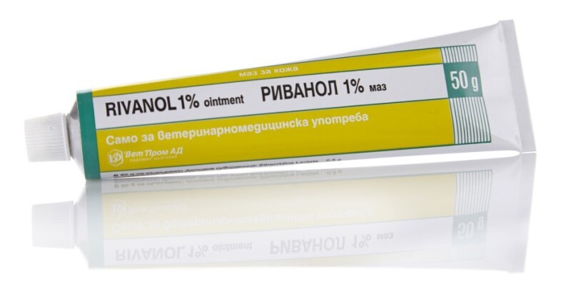 Rivanol-1-50g-oint Rivanol 1% ointment 50 g / Риванол 1% маз 50 гр - Image 1