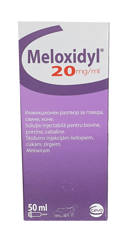meloxidyl-20mg-ml Meloxidyl 20 mg/ml / Мелоксидил 20 мг/мл инжекционен разтвор 50 мл - Image 1