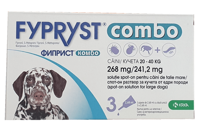 Fypryst Combo Dog / Фиприст Комбо за кучета от 20 до 40 кг - Image 1