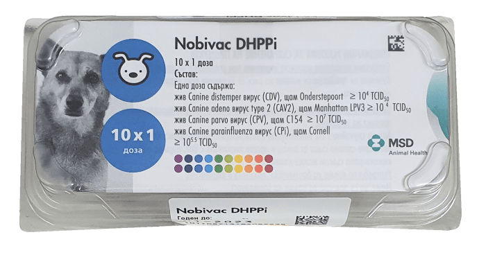 nobivac-dhppi-10dozi Nobivac DHPPi / Ваксина Нобивак DHPPi - Image 1