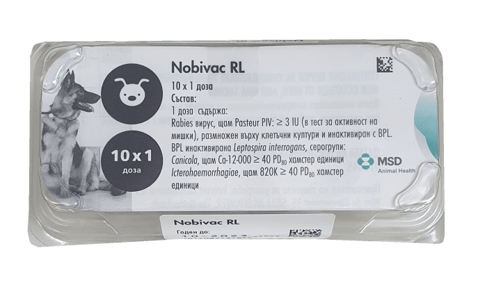 Nobivac RL / Ваксина Нобивак RL 1 доза - Image 1