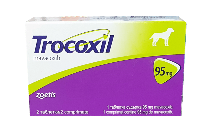 Trocoxil 95 mg / Трококсил 95 мг дъвчащи таблетки за кучета - Image 1