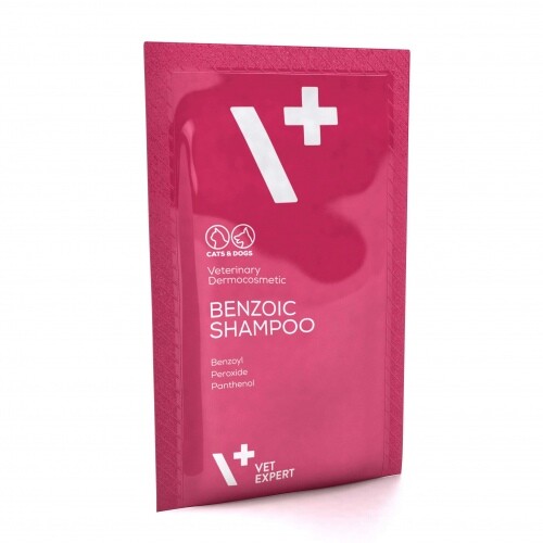 709e9ff00285fd72f19339bb34a4c2fe_500x500 BENZOIC SHAMPOO / ШАМПОАН БЕНЗОИК за кучета и котки саше 15 мл - Image 1