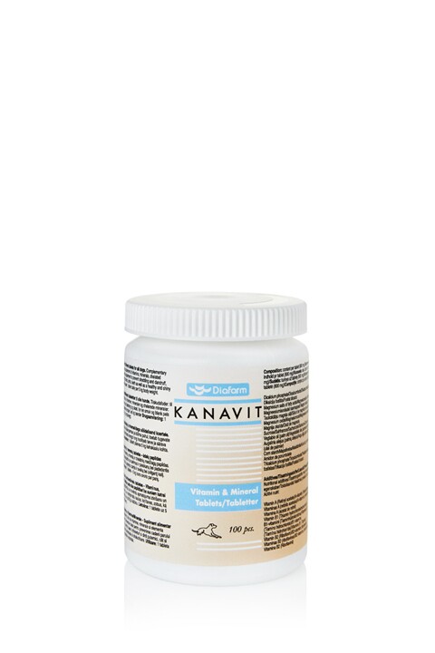 Kanavit_1 Kanavit - Vitamins & Mineral tablets / Канавит - Витамини и минерали таблетки за кучета 100 таблетки - Image 1