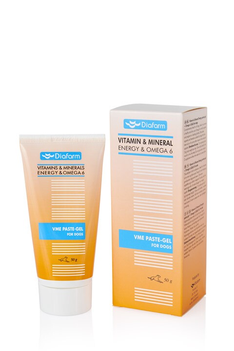 VME-paste VME paste - gel for dogs / Енергийна паста гел В+М+Omega 6 за кучета 50 гр - Image 1