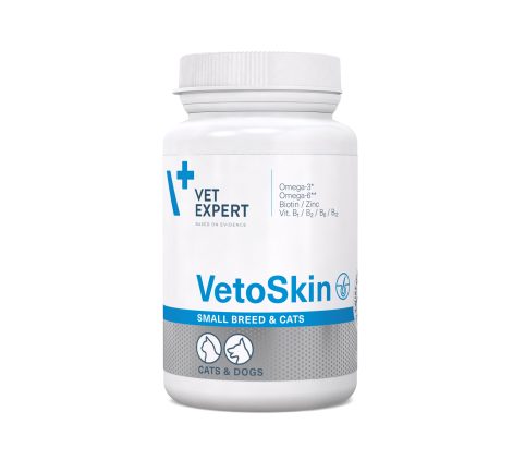 VETOSKIN small breed & cats  / ВЕТОСКИН дребни породи кучета и котки   60 капсули - Image 1