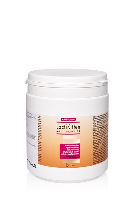 Lacti-Kitten1 LACTI Kitten milk powder / Млекозаместител за новородени котенца 300 g - Image 1
