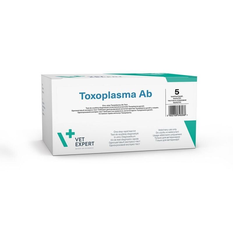 Rapid Test Toxoplasma Ab - Бърз тест за откриване на антитела срещу Токсоплазмоза при котки - Image 1