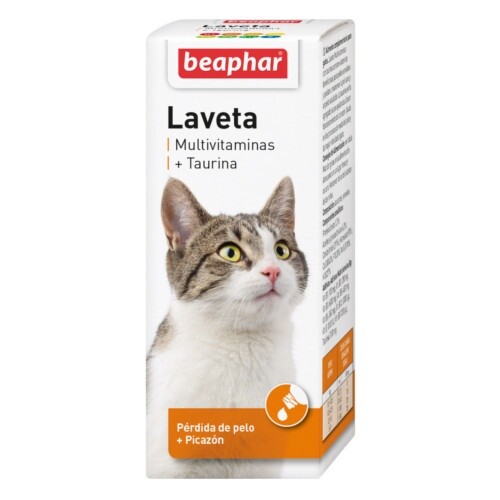 693413923-vitaminas-laveta-taurina-beaphar-gatos-500x500-1 Beaphar Laveta Super Multi-Vit Cat – витамини за котки, за козина и срещу косопад - 50 мл - Image 1
