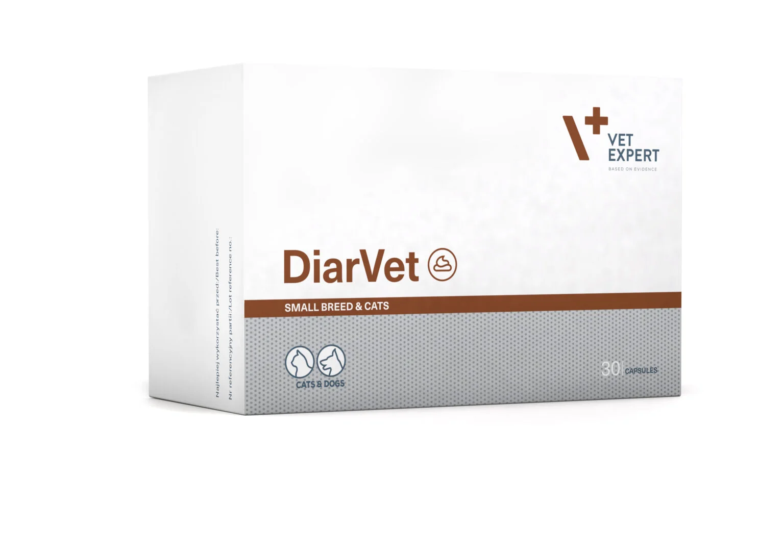 DiarVet-SB_30_20240731_v2-1536x1086-1 Diarvet- за малки породи и котки, twist off - 30 капсули - Image 1