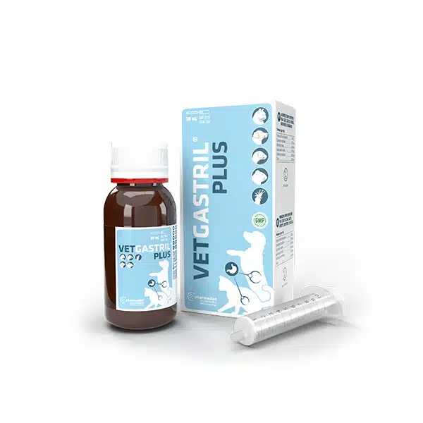 Vetgastril Plus - хранителна добавка за животни страдащи от гастритни състояния - 50 мл - Image 1