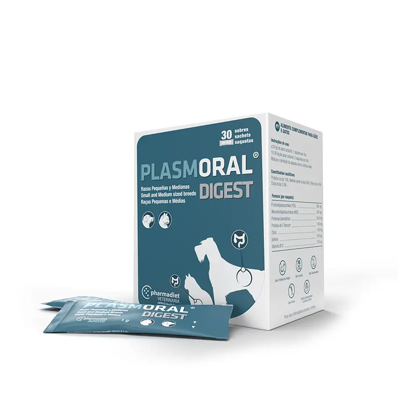 imagenes_producto2Fp2FPAPMDP01 Plasmoral Digest - хранителна добавка за кучета и котки , 1 саше - Image 1