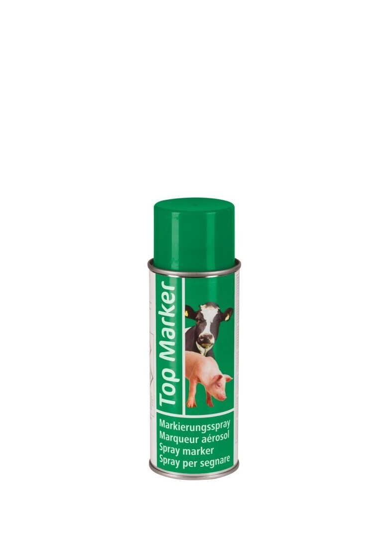 Спрей за маркиране на животни Top Marker - зелен, 500мл. - Image 1