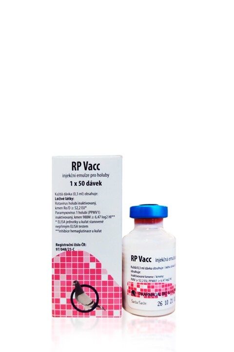 RP VACC ваксина за гълъби - 50 дози - Image 1