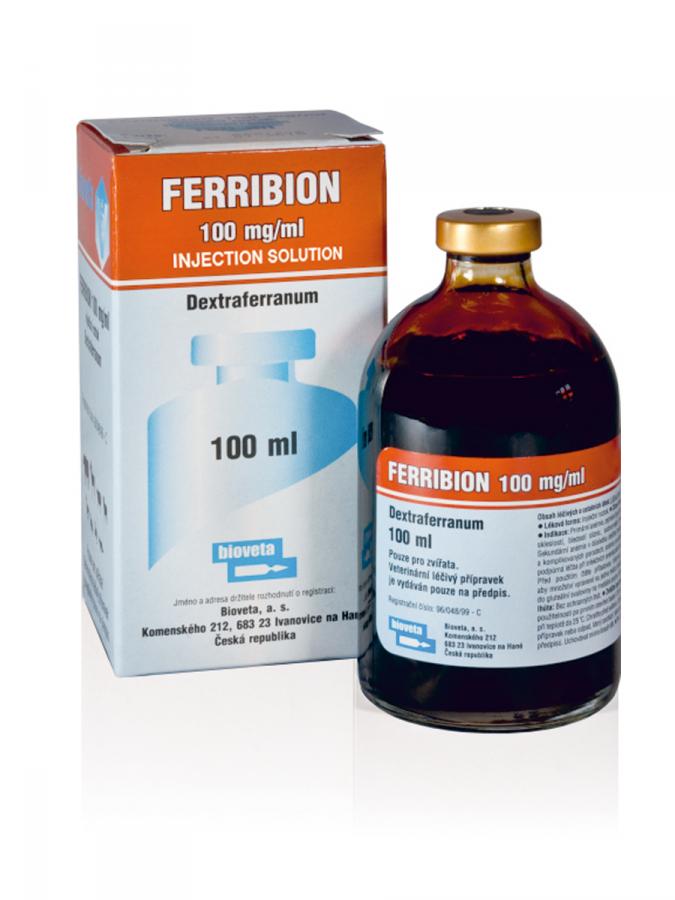 ERRIBION 100 mg/ml SOLUTION FOR INJECTION / ФЕРИБИОН 100 mg/ml ИНЖЕКЦИОНЕН РАЗТВОР - Image 1