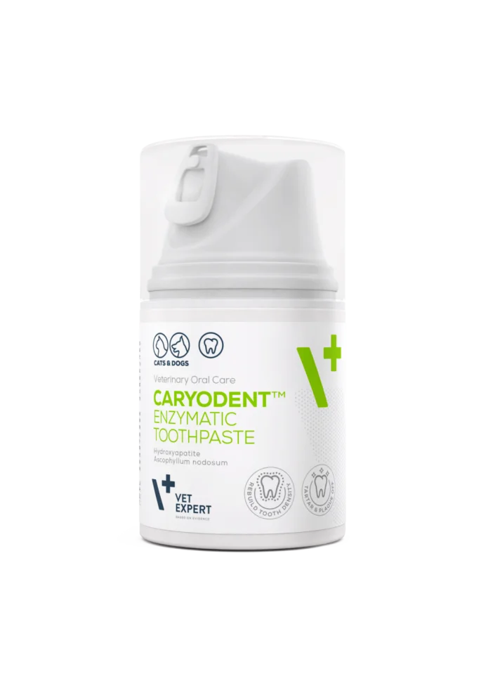 product_4236 Vet Expert CaryoDent Toothpaste 50 ml – ензимна паста за зъби за кучета и котки - Image 1