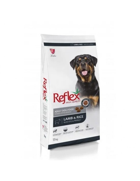Reflex Dog Adult Lamb & Rice  /  Пълноценна храна с агнешко месо и ориз за израснали кучета от средни и едри породи - 15 кг. - Image 1