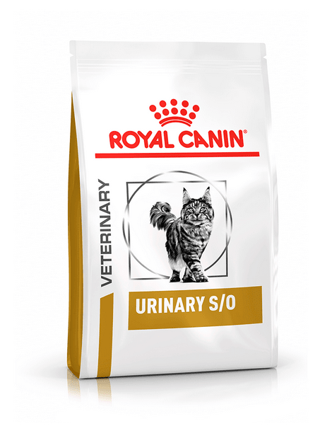 Royal Canin Veterinary Diet Urinary S/O Cat  /  Пълноценна диетична храна за котки в зряла възраст - 7 кг. - Image 1