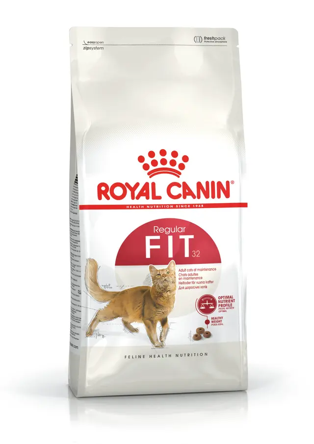Royal Canin Fit 32  /  Пълноценна балансирана храна за котки в зряла възраст - 10 кг. - Image 1