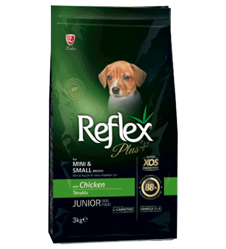 puppy-sb Reflex Plus Small Breed Puppy - за малки кученца от дребни породи с пилешко месо 3 кг. - Image 1