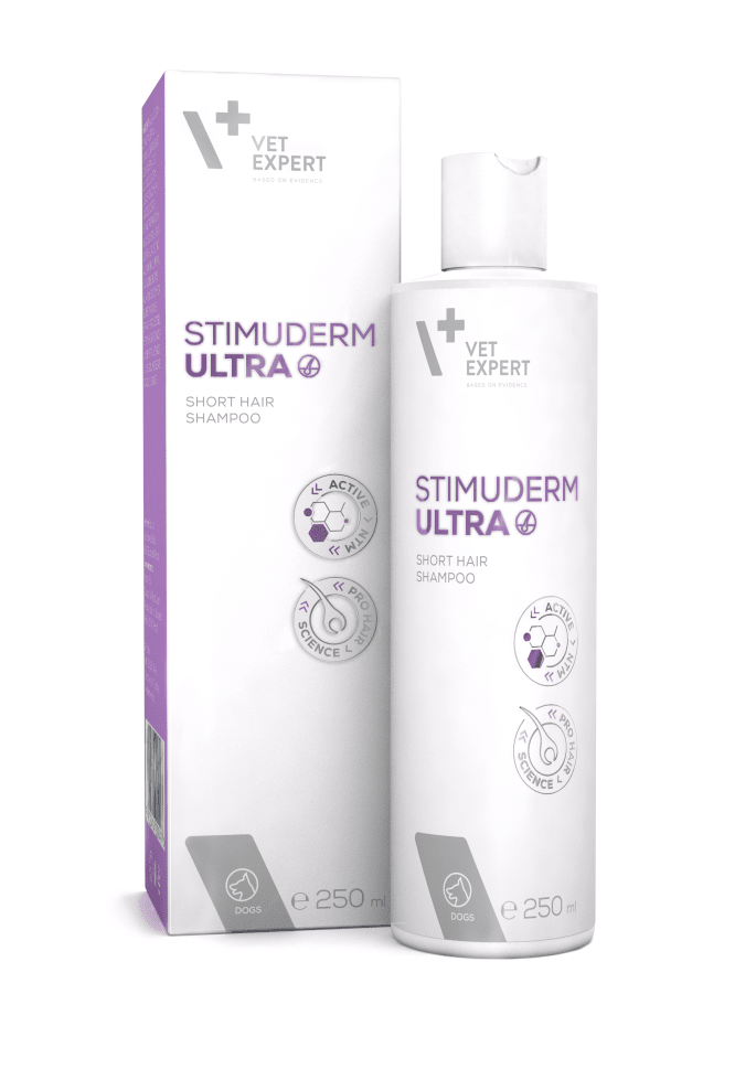 StimudermUltra Short Hair Shampoo  /  Шапмоан за късокосмести кучета - 250ml - Image 1