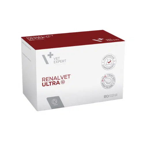 Renalvet Ultra- при бъбречни проблеми на котки - 60 капсули - Image 1