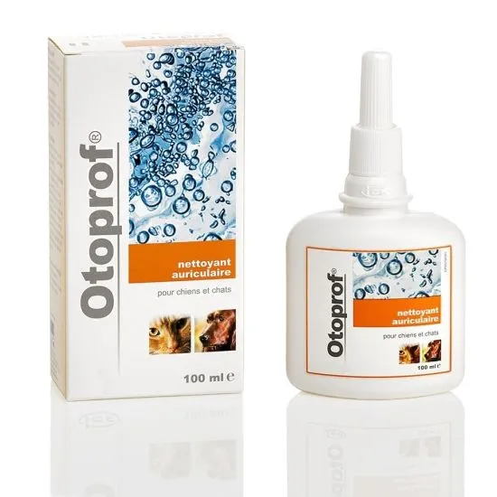 Otoprof - Отопроф разтвор за почистване на ушния канал при кучета и котки - 100 ml - Image 1