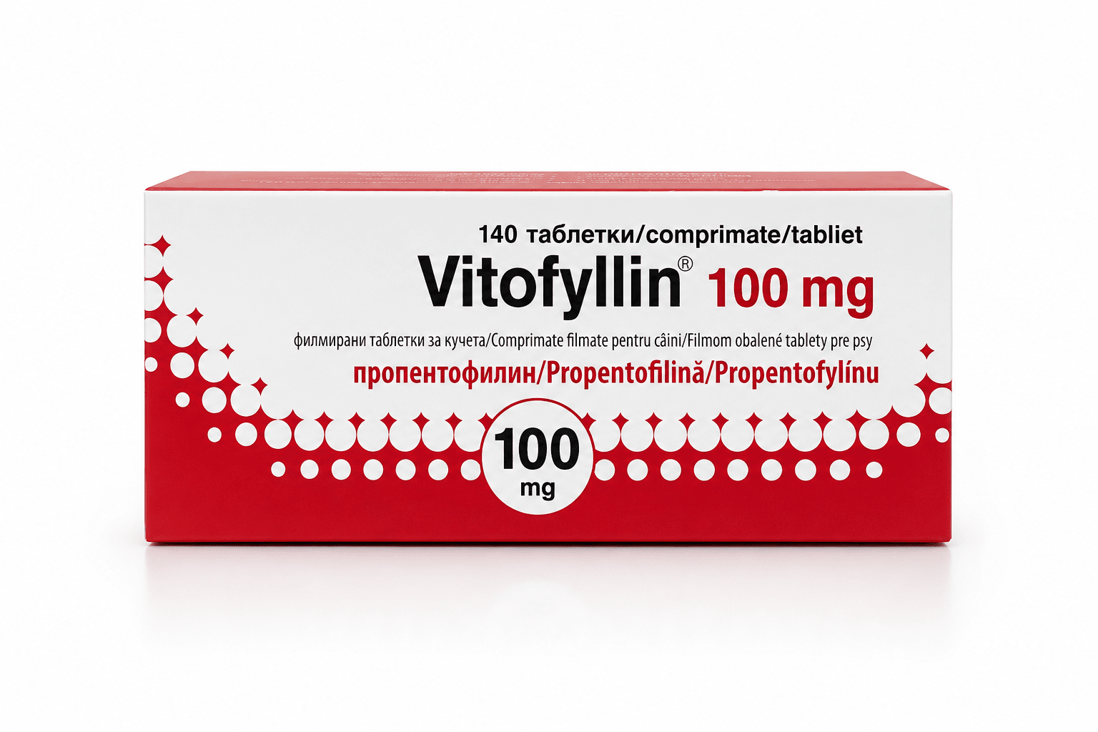 Vitofylin 100 / Витофилин 100 -  140 таблетки - Image 1